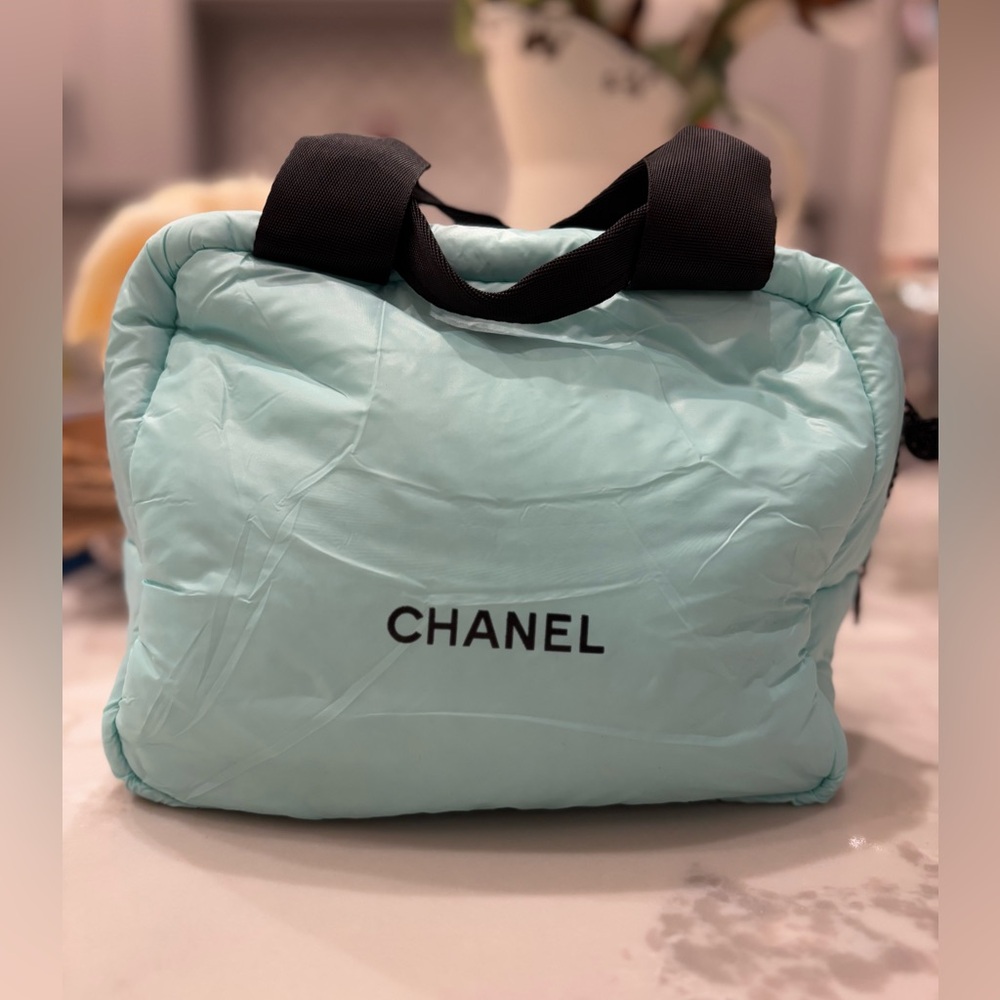 Chanel Novelty Mini Bag Pouch- Blue - Picture 2 of 6